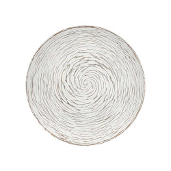 MESA MADERA DECORACION ESPIRAL 40CM