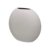 JARRON CERAMICA CIRCULAR 40CM GRIS