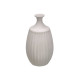 VASO CERAMICA COLLO STRETTO 48CM GRIGIO 