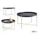 BLACK ROUND TABLE