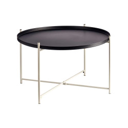 TAVOLO ROTONDO NERO