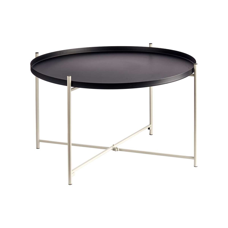 BLACK ROUND TABLE