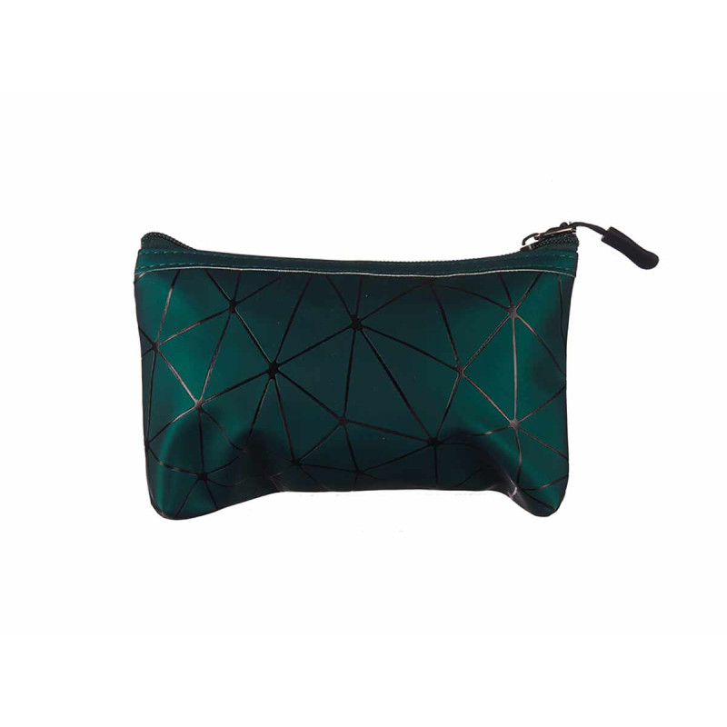 TROUSSE DE TOILETTE RECTANGULAIR PET SET BLEU VERT