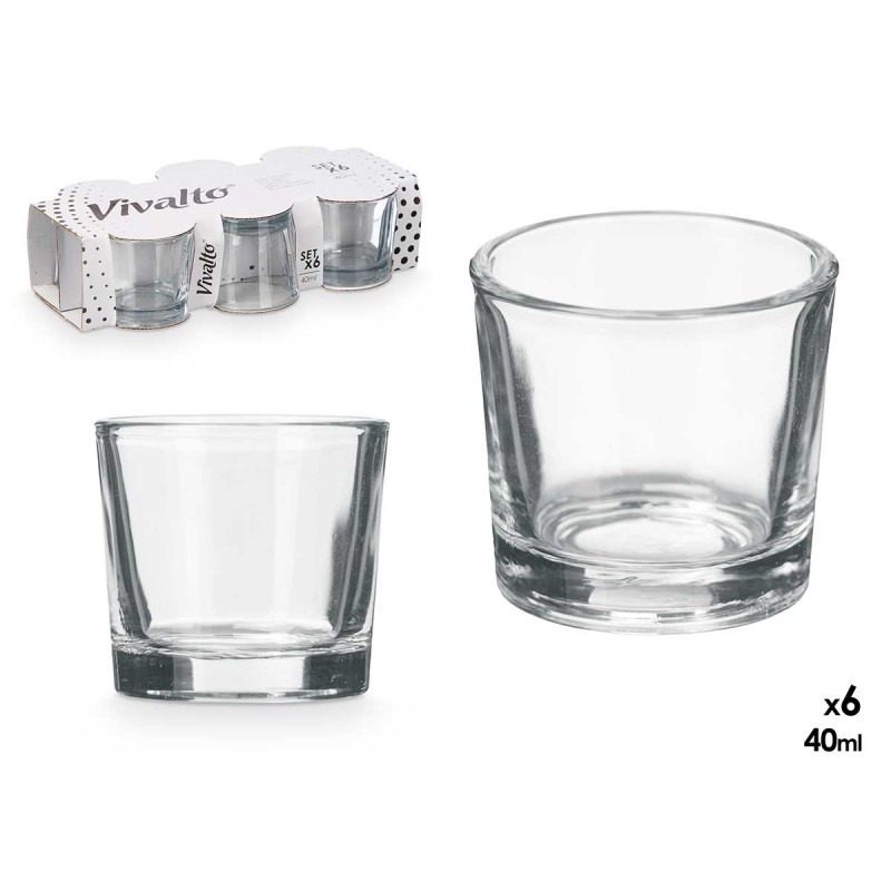 SET 6 BICCHIERI CHUPITO 40ML