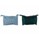TROUSSE DE TOILETTE RECTANGULAIR GRD SET BLEU VERT
