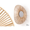 OVAL MIRROR FLARED ROPE 55CM