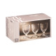 CALICE VINHO RISCAS 310ML TRANSPARENTE