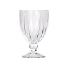 COUPE À VIN RAYURES 310ML TRANSPARENT