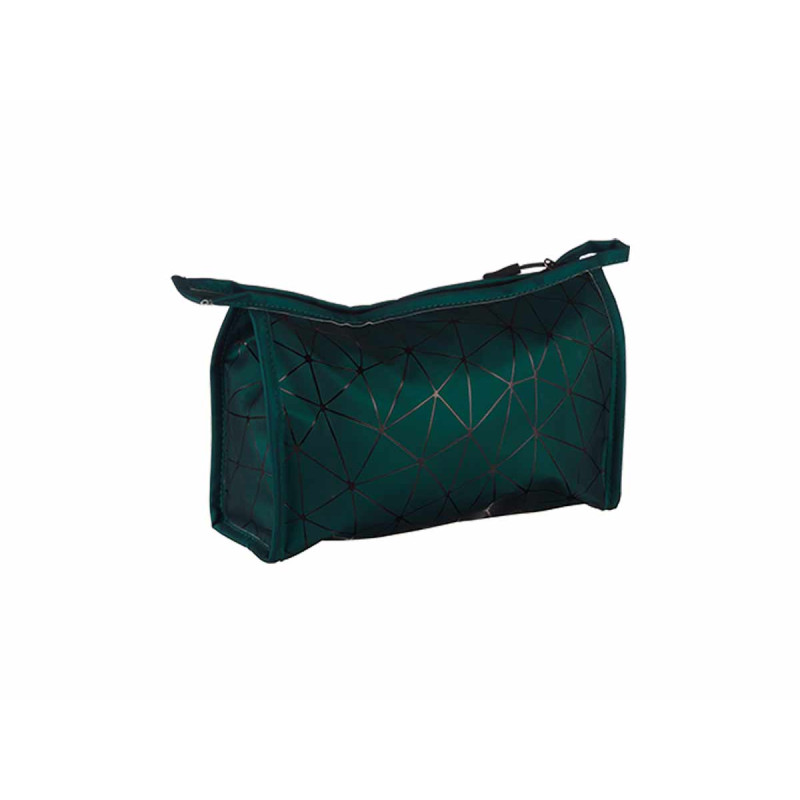 BIG RECTANGULAR TRAVEL BAG SET BLUE GREEN
