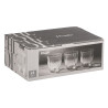 VASO AGUA RAYAS 300ML TRANSPARENTE