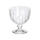 TAÇA PARA GELADO RISCAS 350ML TRANSPARENTE