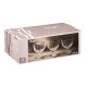 COUPE GLACE RAYURES 350ML TRANSPARENT