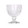 COPPA GELATO RIGHE 350ML TRASPARENTE