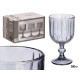 CALICE VINO RIGHE 380ML FUMO