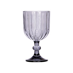 COUPE À VIN RAYURES 380ML FUMÉE