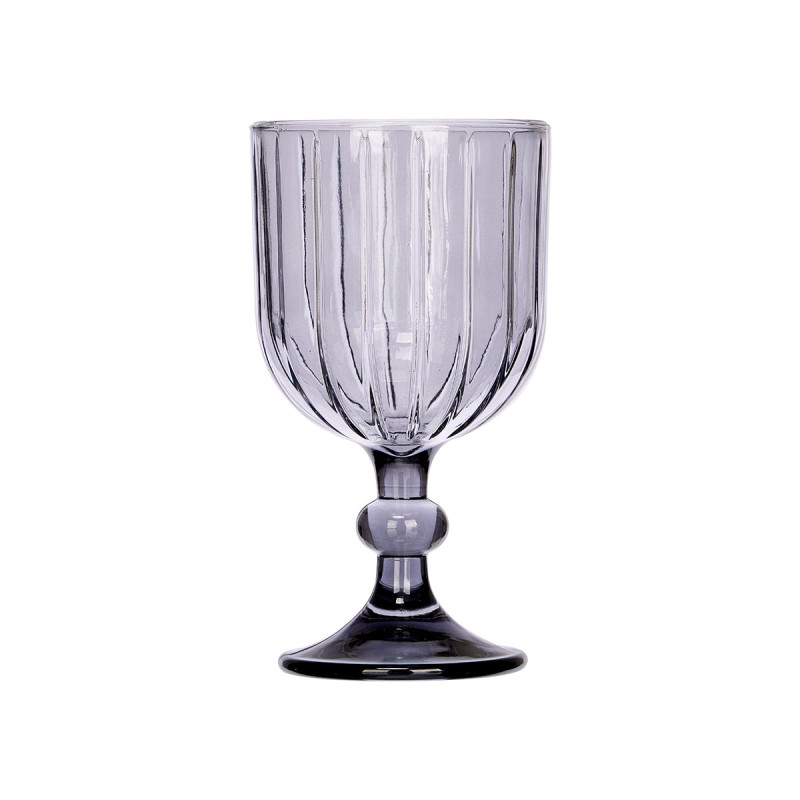 380ML SMOKY STRIPED WINE CUP