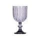 COUPE À VIN RAYURES 380ML FUMÉE