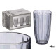 VASO ALTO RAYAS 440ML HUMO