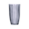 440ML SMOKY STRIPED TALL GLASS