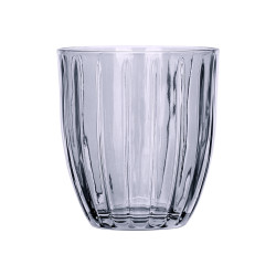 330ML SMOKY STRIPED WATER GLASS