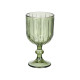 COUPE À VIN RAYURES 380ML VERT