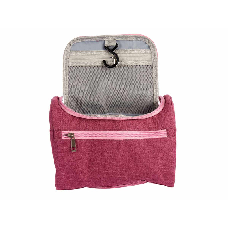 NECESSAIRE VIAGGIO PORTATILE ASS GRIGIO ROSA