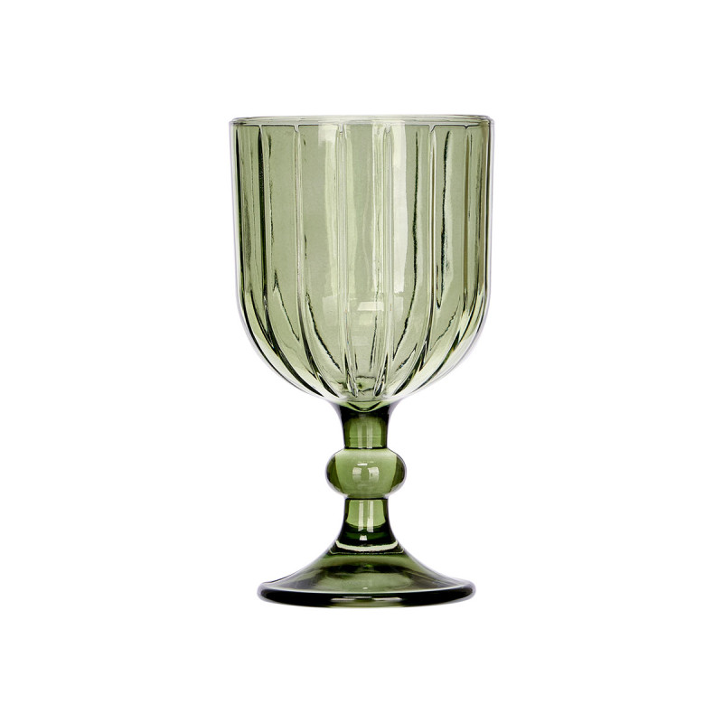 380ML GREEN STRIPED WINE CUP