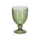 COUPE À VIN RAYURES 310ML VERT
