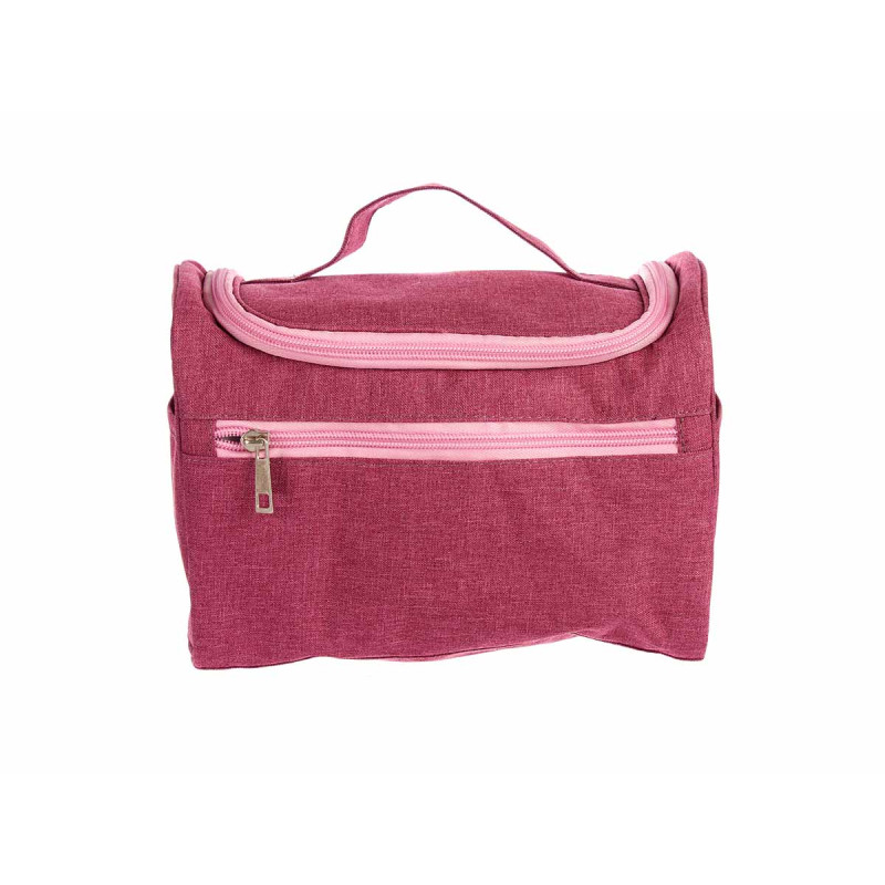 NECESSAIRE VIAGGIO PORTATILE ASS GRIGIO ROSA