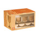 CALICE VINHO RISCAS 380ML AMBAR