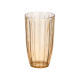 VERRE HAUT RAYURES 440ML AMBRE