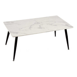 SOFA TABLE WHITE MARBLE