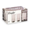 VASO GRIS RAYAS 430 ML