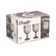 COUPE À VIN BLANC COULEUR GRISE 260 ML
