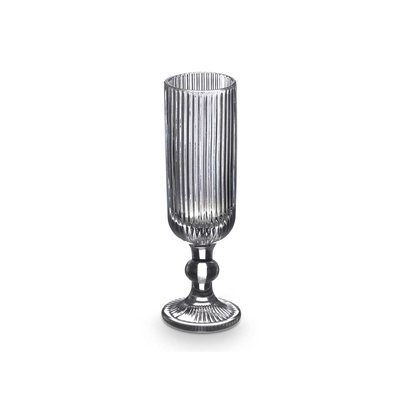 GREY SPARKLING WINE GLASS 160 ML