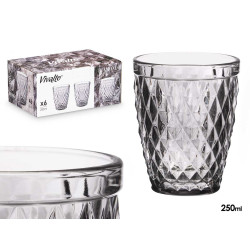 COPO DIAMANTE CINZENTO 270 ML