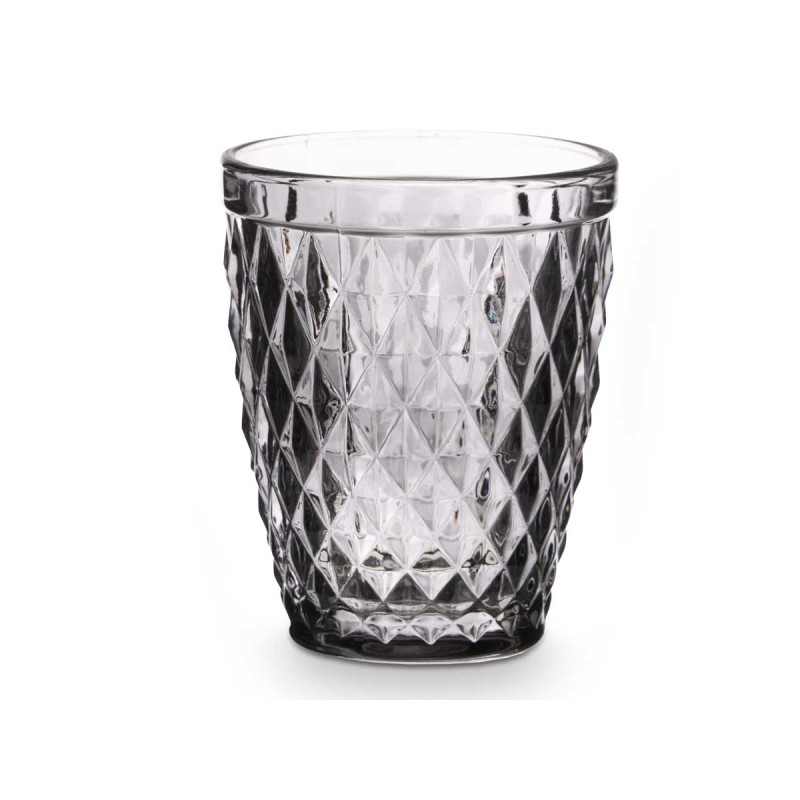 VERRE DIAMANT GRIS 270 ML