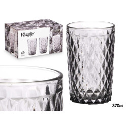 GREY DIAMOND GLASS 370 ML