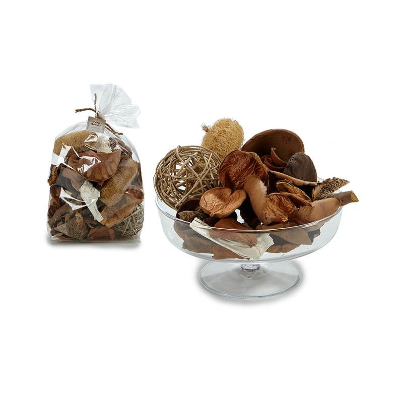 SAC GRAND ASSORT DECORATIFS NATUREL