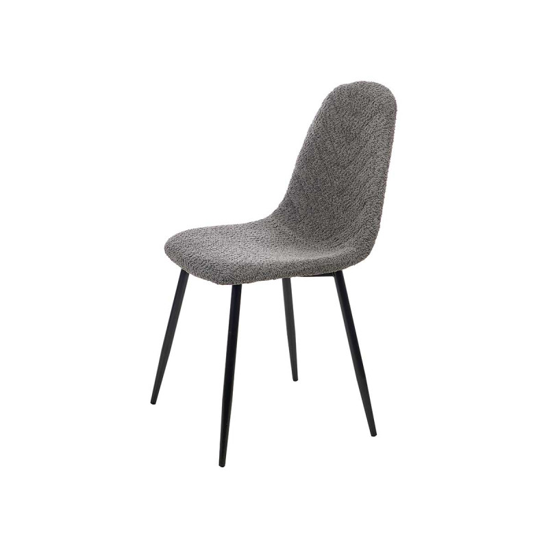 SILLA BORREGUITO PATA NEGRA GRIS OSCURO