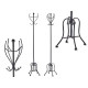 CABIDE METAL PRETO 