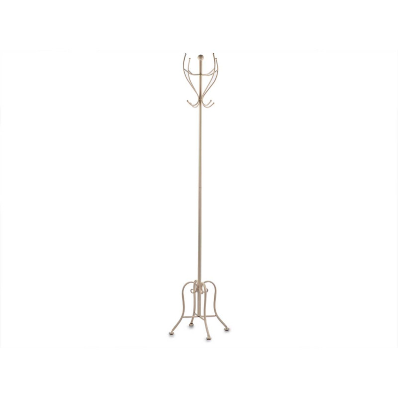 CREAM METAL COAT RACK