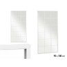 MIROIR FENÊTRE BLANC 180X90CM