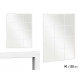 MIROIR FENÊTRE BLANC 120X90CM