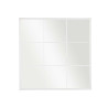 SPECCHIO FINESTRA BIANCO 90X90CM