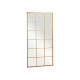 WINDOW MIRROR GOLD 180X90CM