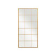 WINDOW MIRROR GOLD 180X90CM