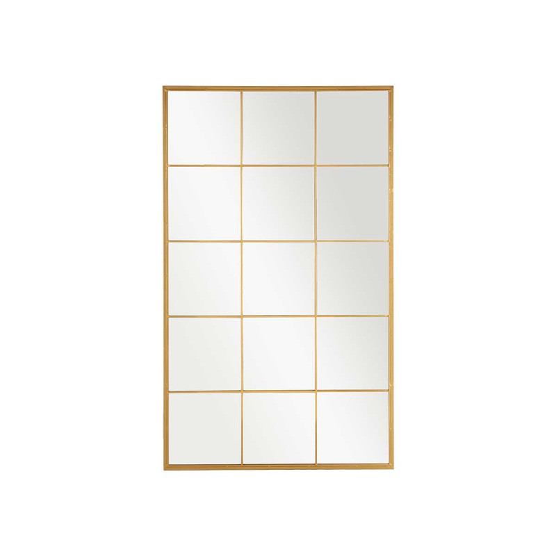WINDOW MIRROR GOLD 150X90CM