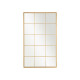 MIROIR FENETRE OR 150X90CM