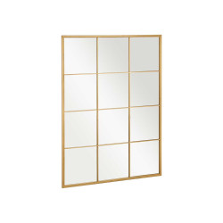 MIROIR FENETRE OR 120X90CM